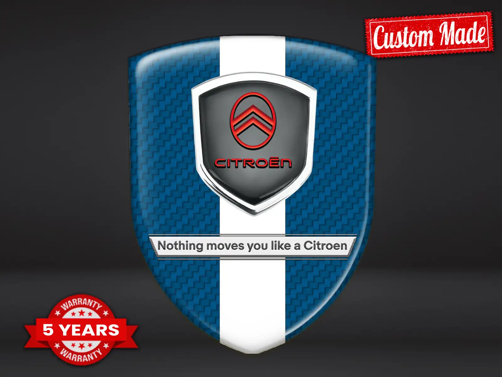 Citroen Custom Auto Window Decals Premium Universal Star